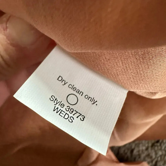 J. CREW Size 0 Wool Silk Copper Colored Bow Back Cocktail Dress Wedding Guest - Picture 5 of 5